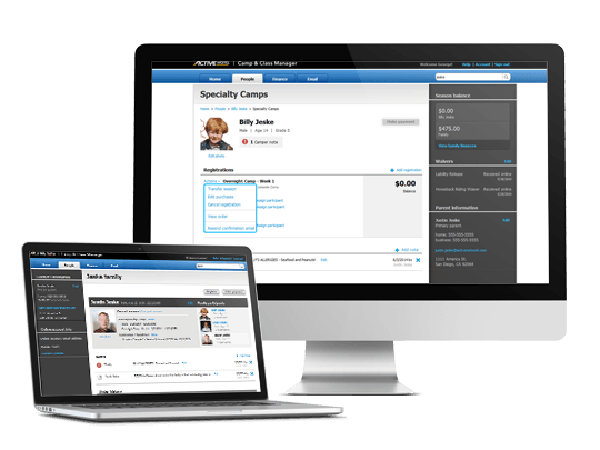 screenshot of ACTIVE Educate